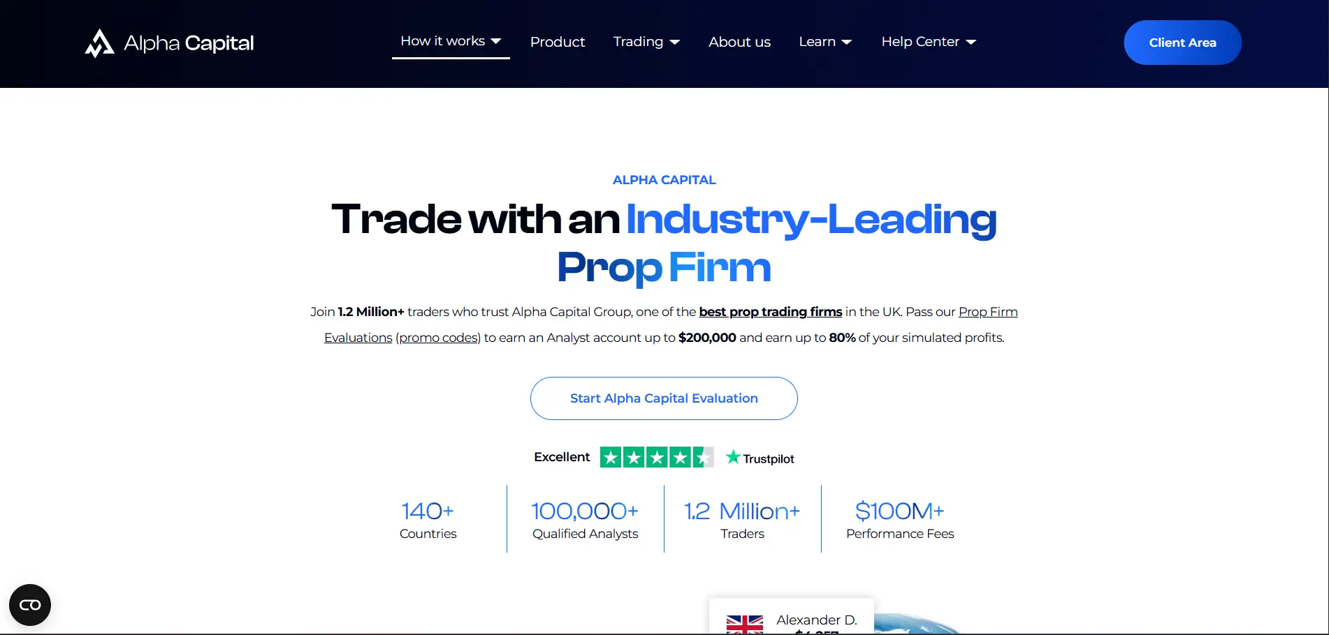 Alpha Capital Group - Prop Firm